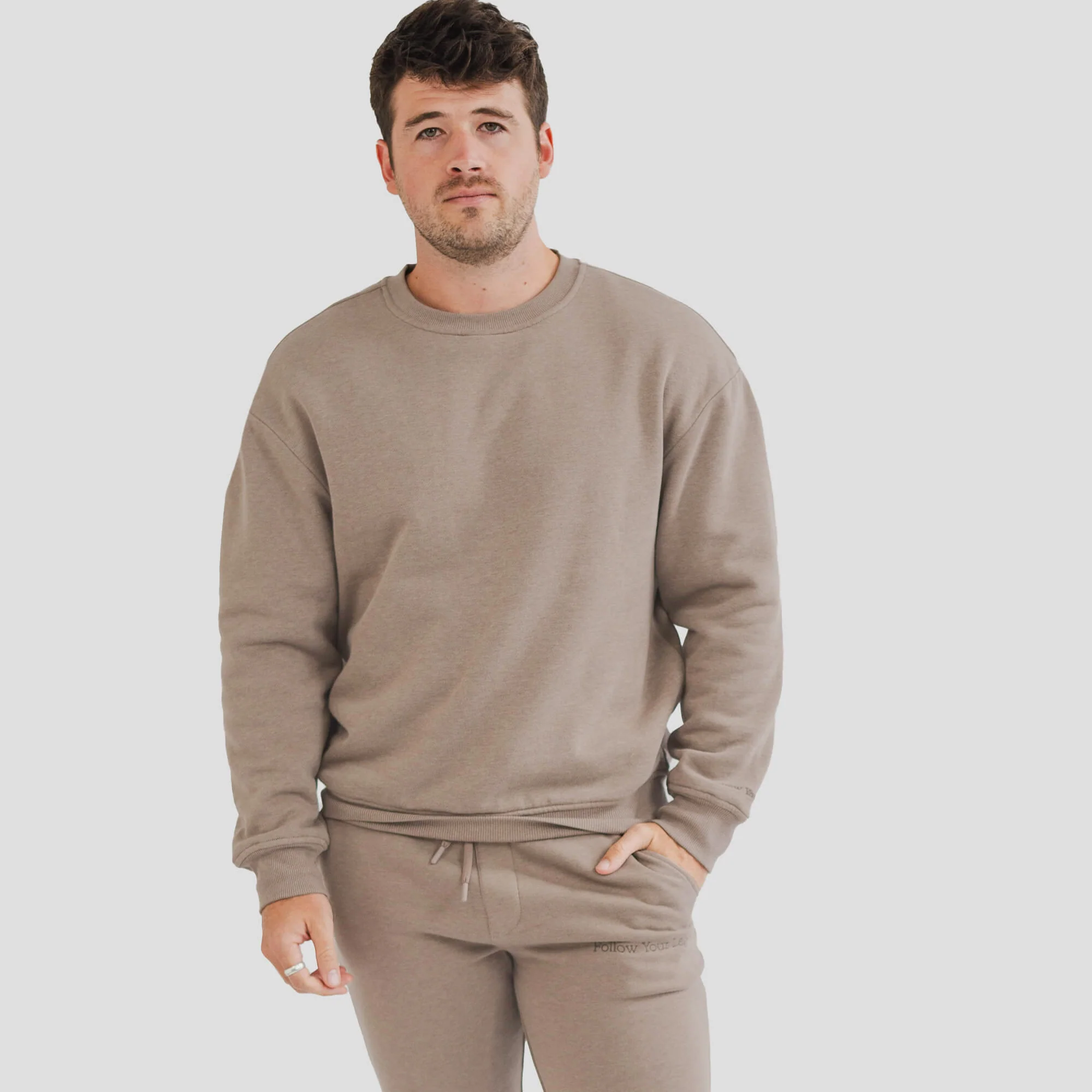 Men's AlpacaCloud® Heavyweight Crew Neck Sweatshirt - Image 12