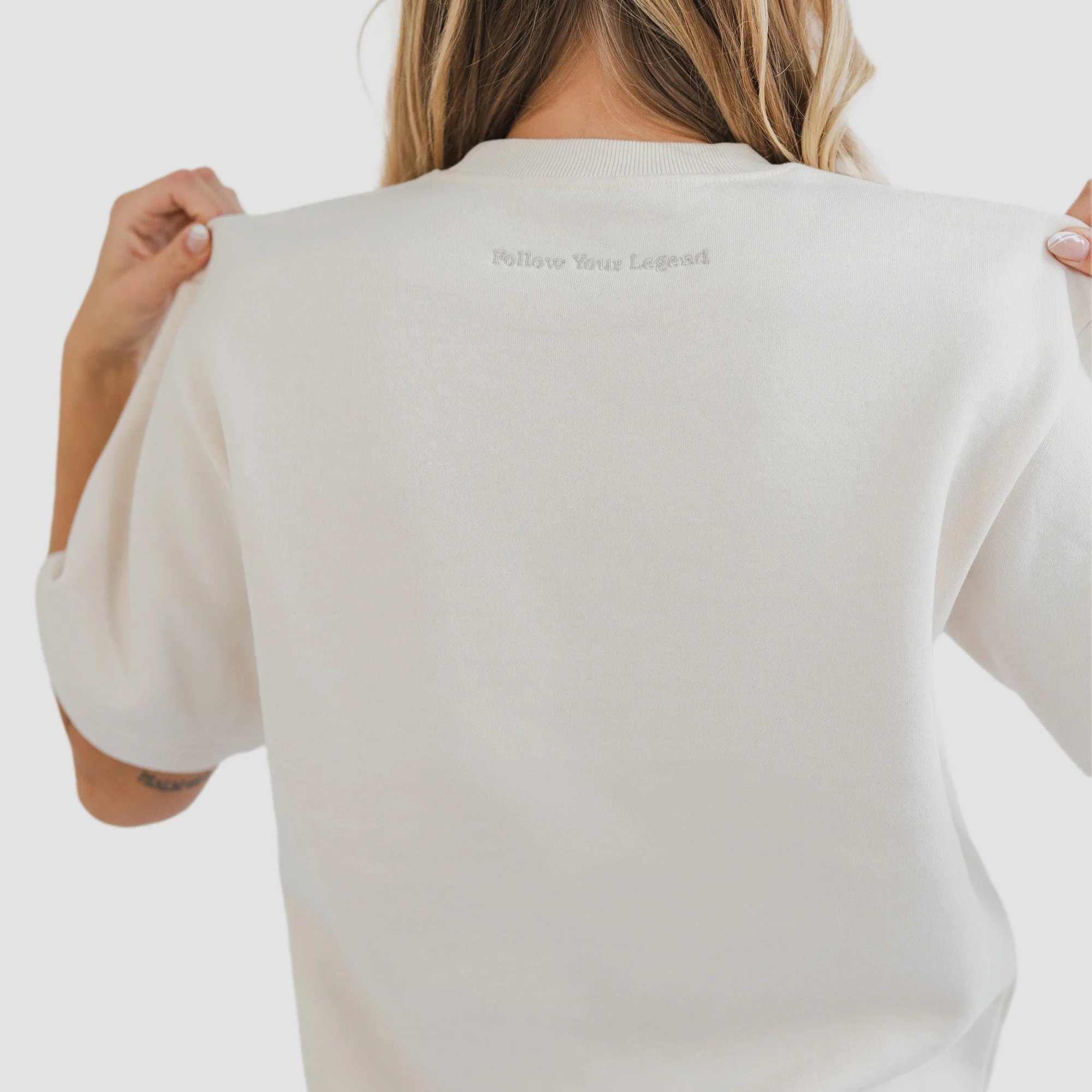 Women's AlpacaCloud® Oversized Heavyweight Tee - Image 8